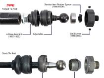 2001-2010 GM Sierra 2500 Stage 3 Forged Tie Rod Assemblies