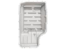 10R140 Deep Transmission Pan SuperDuty Gas 20-25 - Step Bottom - Brushed Pacific Performance Engineering