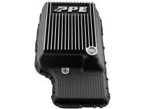 10R140 Deep Transmission Pan SuperDuty Gas 20-25 - Step Bottom - Brushed Pacific Performance Engineering
