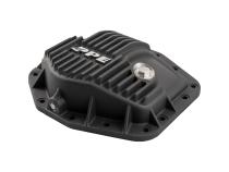 23-25 Ford Super Duty Dana M235 -14 Bolt Heavy-Duty Cast Aluminum Front Differential Cover Black Pacific Performance Engineering