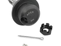 Apex Chassis Heavy Duty Knurled Ball Joint Kit 19-22 Jeep Gladiator JT 18-22 Jeep Wrangler JL/JLU Rubicon Mohave Sahara Sport Includes: 2 Upper and 2 Lower Apex Chassis
