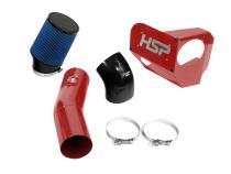 HSP Cold Air Intake For 2020-2022 Ford Powerstroke F250/350 6.7 Liter-Flag Red