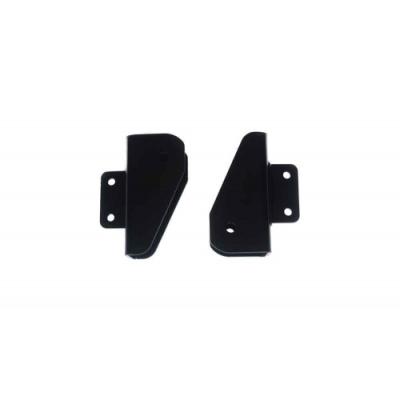 Premium 2.0 Inch Diameter Traction Bars Black Semi Gloss Powder Coat for 05-20 Ford Superduty Short Bed with 4.5 Inch Per Axle No Limit Fabrication