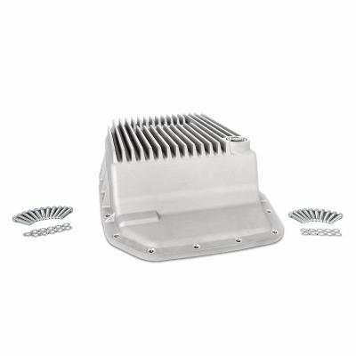 07-19 F150/Expedition/Navigator, 17-19 Super Duty 6R80/6R100 Cast Aluminum Transmission Pan Black Pacific Performance Engineering