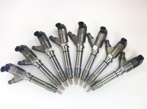 Chevy Duramax 06-07 6.6L LBZ Brand New 200% Over Injector Set (SAC Nozzles) Dynomite Diesel