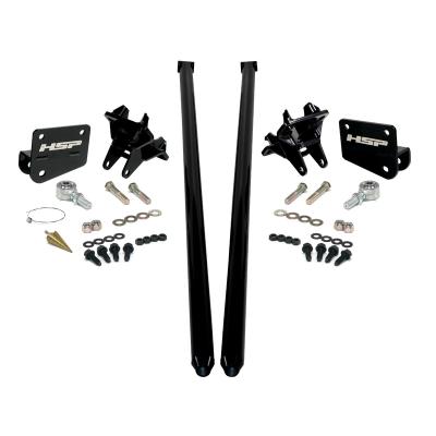 HSP Traction Bars For 2011-2017 Ford Powerstroke 6.7 Liter F350 DRW Regular Cab Long Bed Kingsport Grey