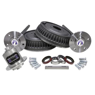 5 Lug Conversion Kit W/Dura Grip Posi For '63-'69 GM 12-Bolt Truck 12T '63-'69 5 Lug Rear Axle Conv Kit W/ Axles Drums &amp; 3.73+ Duragrip 30 34 Inch 30 Spline 5X5 Yukon Gear