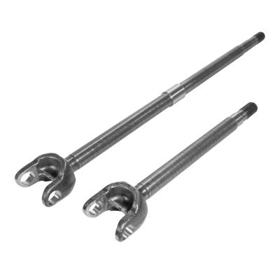 Stage 4 Jeep JK Re-Gear Kit W/Covers Fr/Rr Axles Dana 30/44 4.56 Ratio JK Non-Rubicon D30/D44 Stage 4 Gear Kit Package 4.56 Ratio F&amp;R Covers &amp; 4340 F&amp;R Axle Kits Yukon Gear