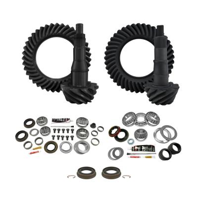 Re-Gear &amp; Installation Kit Ford 9.75 Inch 2000-2010 F150 3.73 Ratio Fr&amp;Rr '00-'10 Ford F150 W/9.75 Rear 3.73 Complete Gear Package F/R R&amp;P'S &amp; Master Kits Yukon Gear