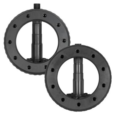 Ring &amp; Pinion Gear Kit Package Front &amp; Rear With Install Kits - Toyota 8 Inch /8 Inch IFS Toyota 05-15 Tacoma 07-09 Fj W/ Locker (8 Inch /8 Inch ) 4.56 Ratio Gear Package (Fits 3.73&amp;Down Front Case) Yukon Gear