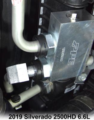 2017-2019 GM 6.6L Duramax Transmission Fluid Thermal Bypass Valve