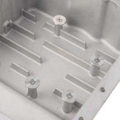 700R4 4L60 4L60E 4L65 4L70E 4L75E Deep Transmission Pan 1982 and Later GM - Raw Pacific Performance Engineering