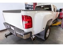 Monster Exhaust System for 11-15 Chevy/GMC 2500/3500 and (16 2500 Only) 6.6L Duramax LML (DRW) Chrome-Plated Stainless Tip Banks Power