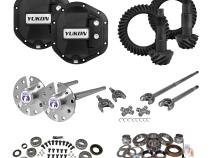 Stage 4 Jeep JK Re-Gear Kit W/Covers Fr &amp;amp; Rr Axles Dana 44 4.11 Ratio JK Rubicon D44 Stage 4 Gear Kit Package 4.11 Ratio F&amp;amp;R Covers &amp;amp; 4340 F&amp;amp;R Axle Kits Yukon Gear