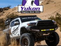 Ring &amp;amp; Pinion Gear Kit Package Front &amp;amp; Rear With Install Kits - Toyota 8 Inch /8IFS Toyota Tacoma 2016 &amp;amp; Up (8 Inch /8IFS) 4.56 Ratio Gear Package Yukon Gear